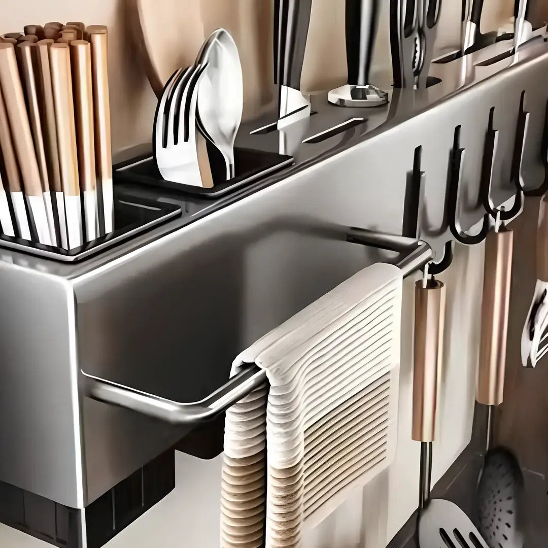 Suporte para Utensílios OrganizePro - Nidus