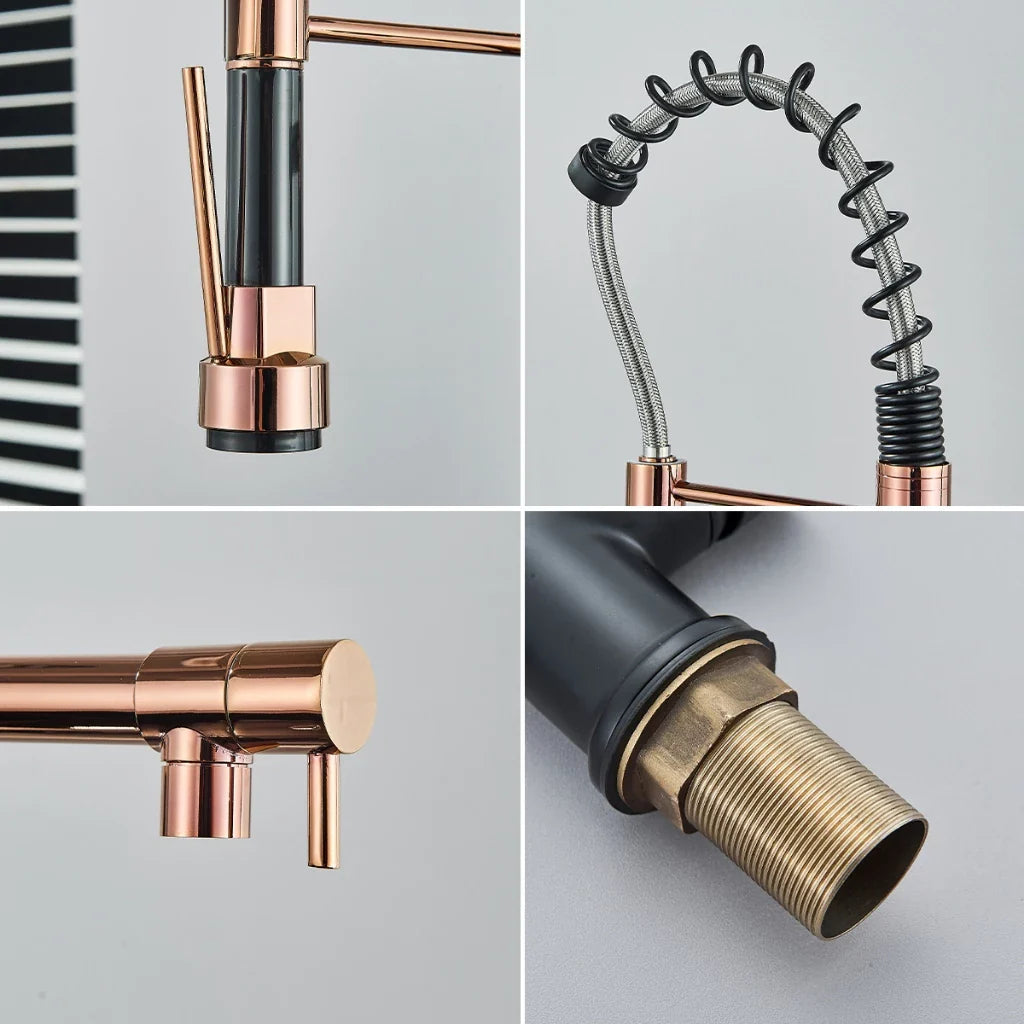 Torneira Cozinha Gourmet Monocomando Com Spray Extensor - Nidus