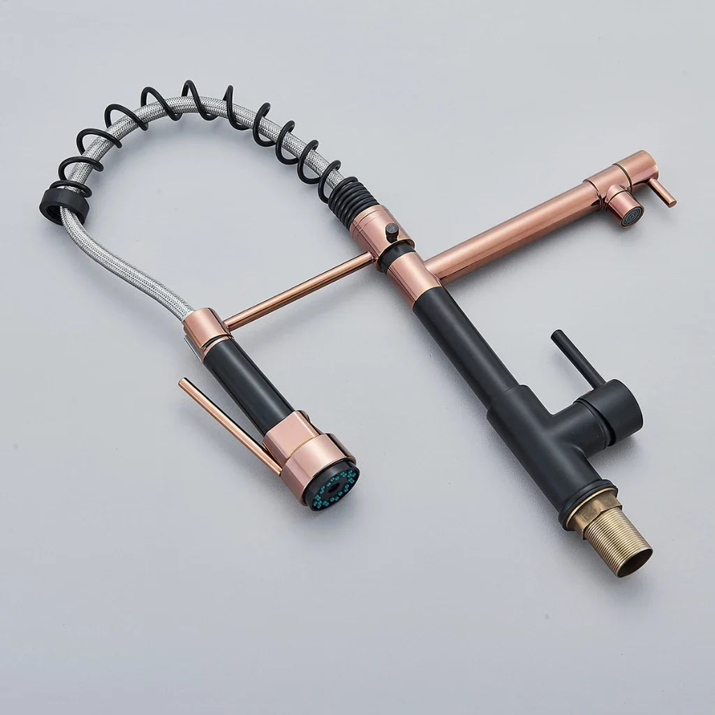 Torneira Cozinha Gourmet Monocomando Com Spray Extensor - Nidus
