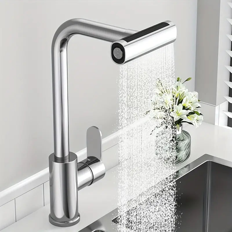 Torneira De Cozinha Cascata 360° Com 3 Funções - Nidus