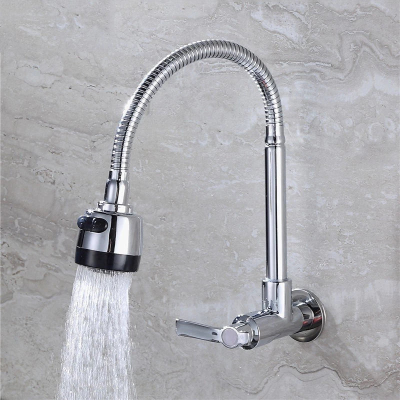 Torneira De Cozinha Gourmet Inox Com Chuveiro