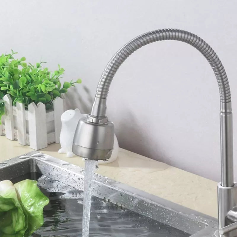 Torneira De Cozinha Gourmet Inox Com Chuveiro
